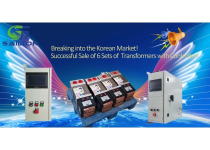  Korean Market! Successful Sale of 6 Sets of 180kVA Transformers with ZMF800 Controllers